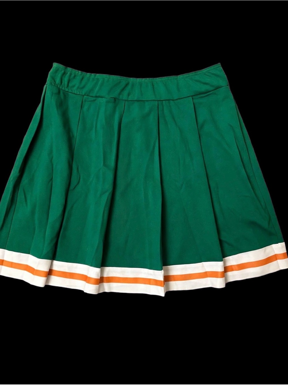 Chrissy Stranger Things Cheerleading skirt sz XL Green 18-20